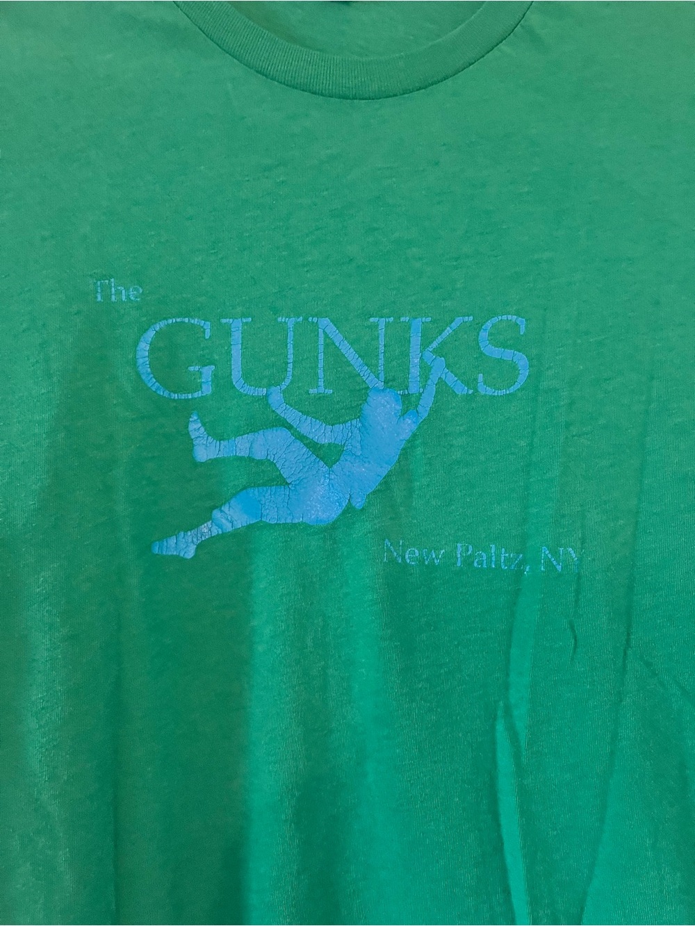 Vintage The Gunks New Paltz Graphic Tee - shawangunks